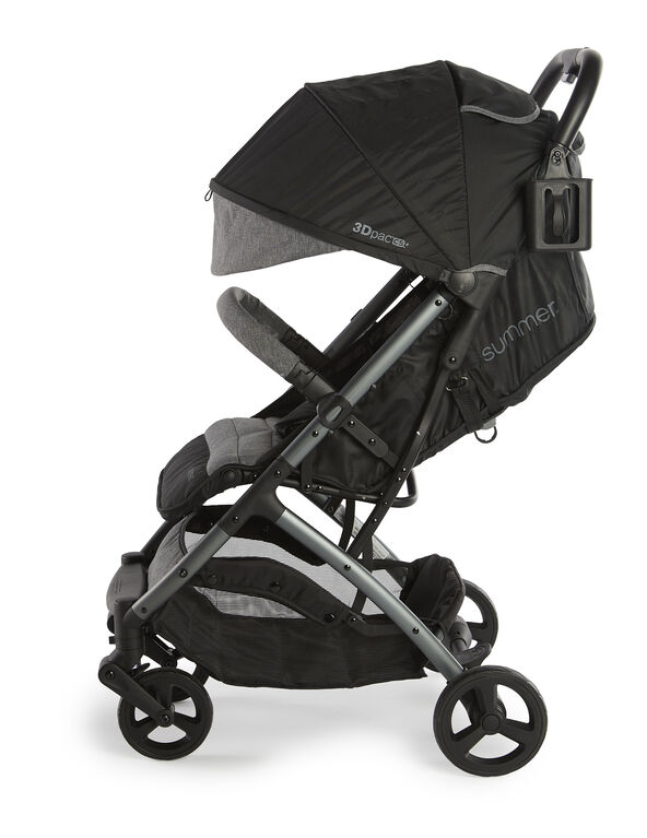 Summer Infant - 3Dpac CS+ Compact Fold Stroller - Ash Gray