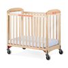 Foundations Next Gen First Responder Evacuation Compact Crib, Natural