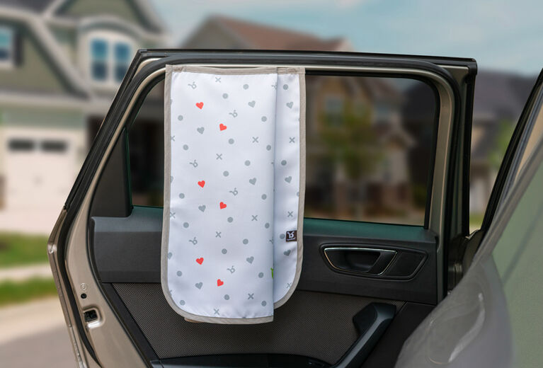 Benbat - Magnetic Car Sunshade - Square 98% UV Blocker / Blue / 0-10 Years Old