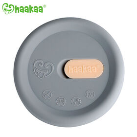 Haakaa Silicone Breast Pump Lid - English Edition