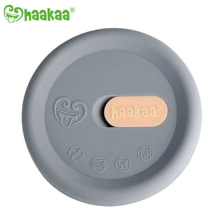 Haakaa Silicone Breast Pump Lid - English Edition