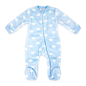 Baby Mode Plush Sleeper: Blue Cloud 0-3M