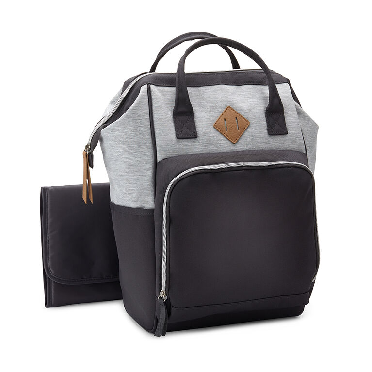 Baby Boom The Access Mini Backpack Diaper Bag - Grey