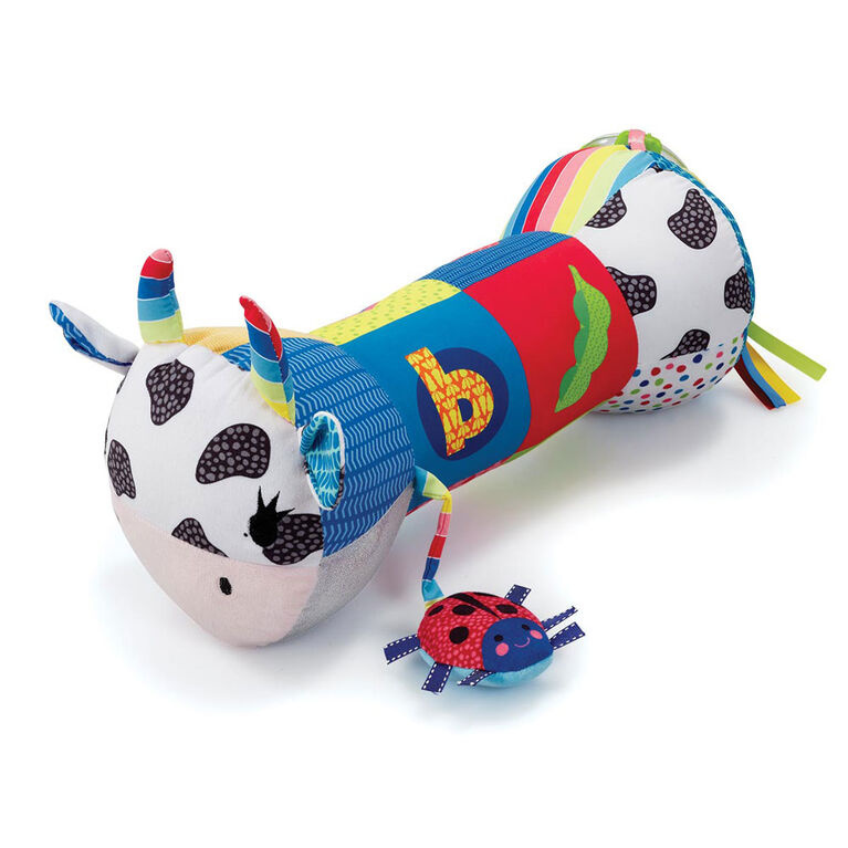 Early Learning Centre Blossom Farm Martha Moo Tummy Time Roller - English Edition - R Exclusive