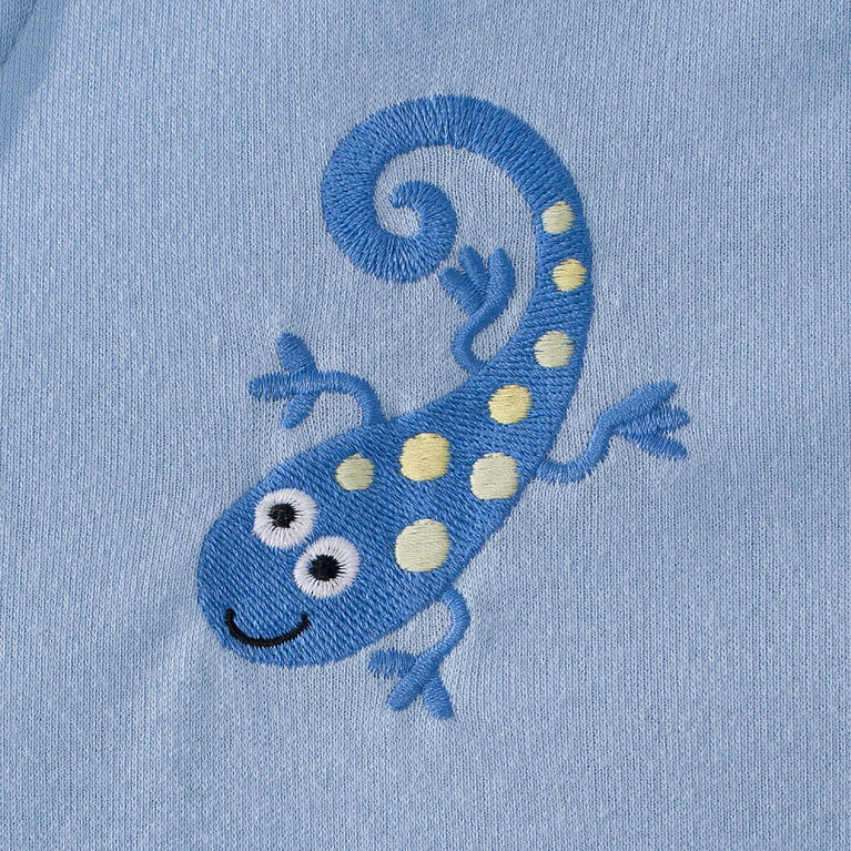 HALO SleepSack Early Walker - Blue Gecko - Lightweight Knit - Large.