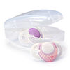 Chicco NaturalFit 2-Pack Deco Orthodontic Pacifier 0 Months+ - Pink