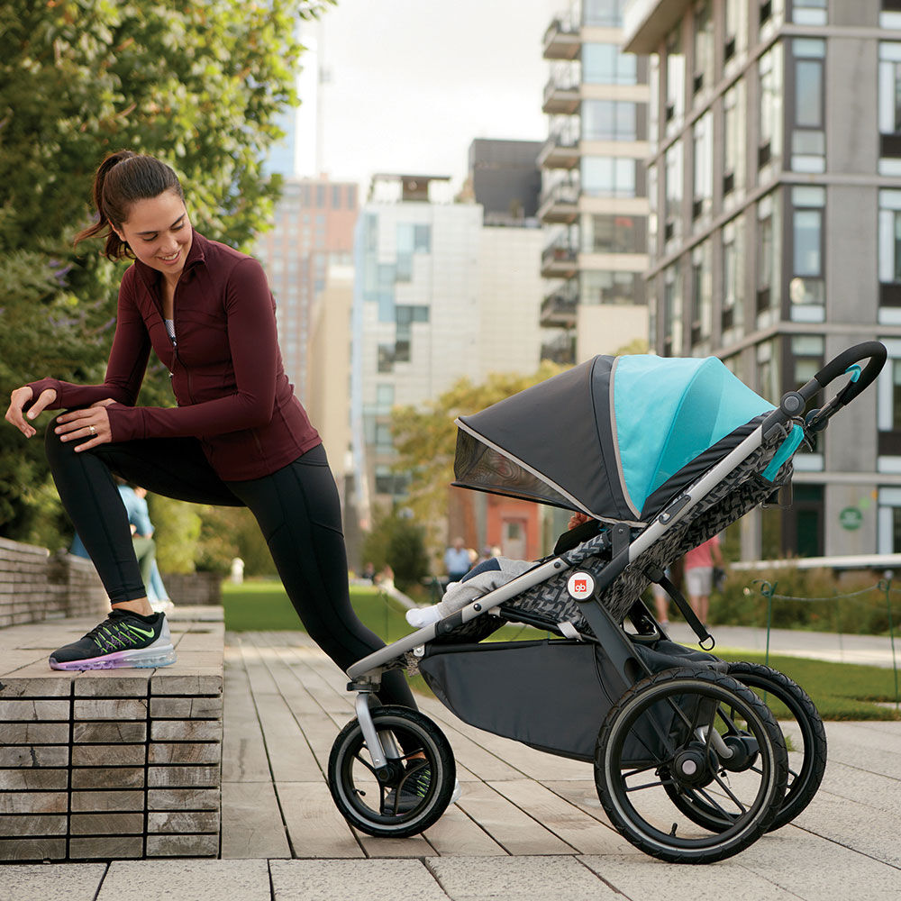 gb X1 Urban Runner Jogging Stroller Volt