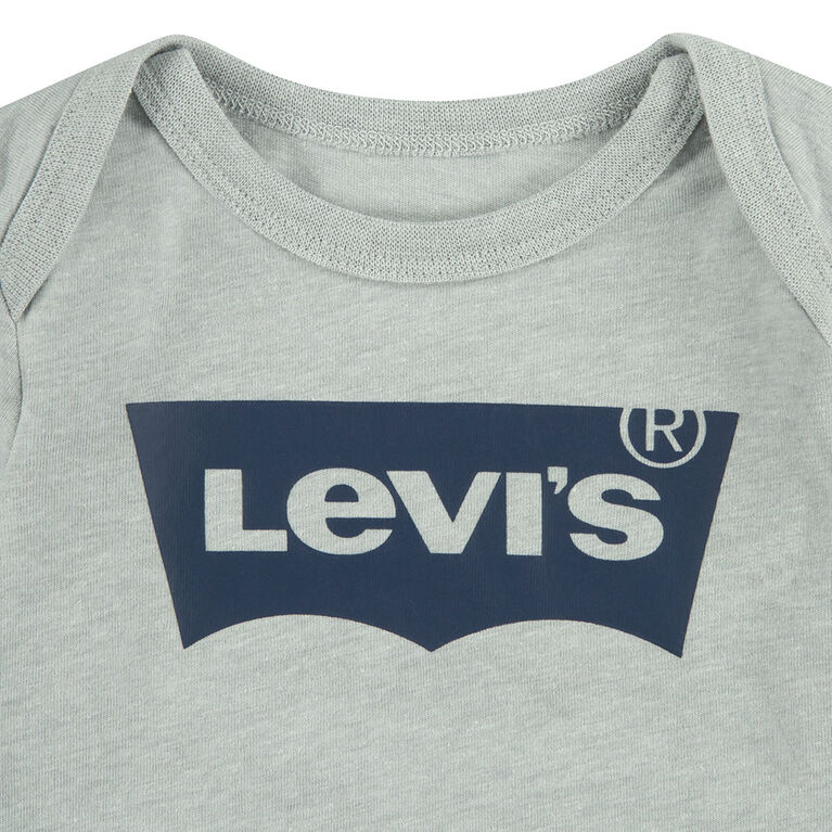 Levis  3 Piece Joggers Set - Grey - Size Newborn