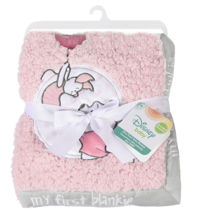 Disney Winnie the Pooh My First Blankie- Pink