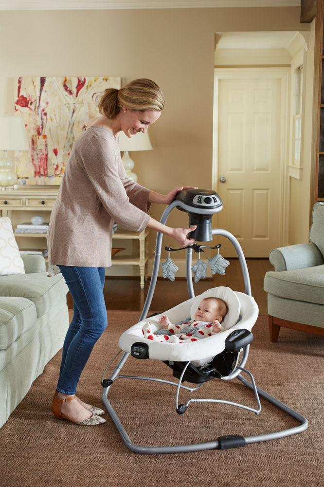 Chaise multidirectionnelle et porte bebe Graco DuetConnect LX Babies R Us Canada