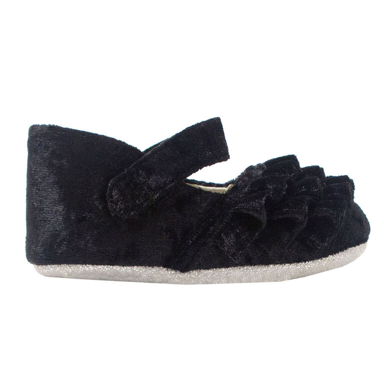 Robeez - First Kicks Black Velvet 0-3M