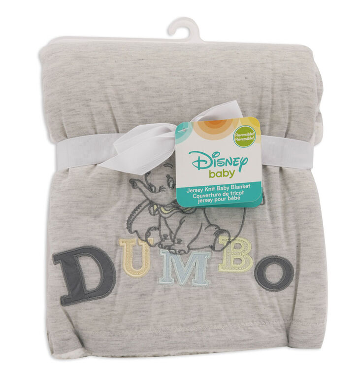 Disney Baby Jersey Knit Baby Blanket- Dumbo