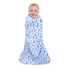 HALO SleepSack Swaddle - Denim Triangle - Cotton - Small