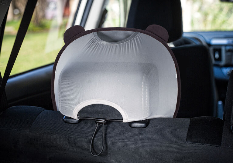 Miroir de voiture pour bébé Travel Friends Benbat - Panda / Noir / 0-18 mois