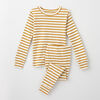 happy dream organic sleep set, 12-18m - honey stripe