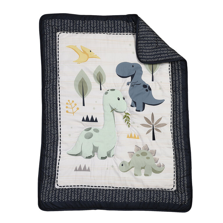 Baby's First by Nemcor 4-Piece Nursery Bedding Set, Roarly Awesome