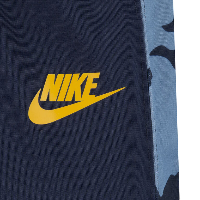 Ensemble Nike Camouflage en Tricot Bleu Marin Taille 4T