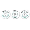 babyworks Silicone & Beechwood Teething Ring - "Elly" Elephant
