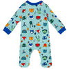 earth by art & eden - Cole Coverall Blue - Dream Blue, 6 Months