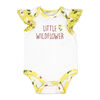 Baby Mode 3 Piece Coverall Set: Little Wildflower 6-9M