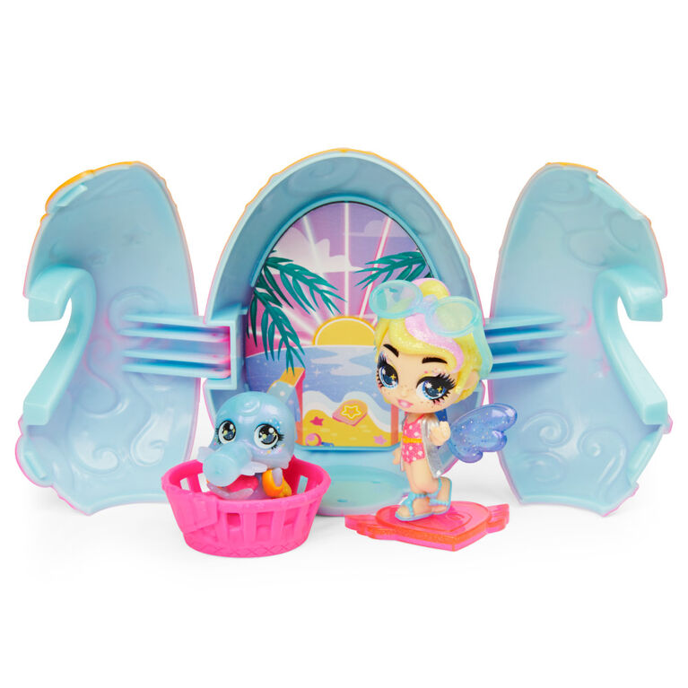 Hatchimals Pixies, Shimmer Babies Babysitter with Baby Hatchimal and Play Accessories (Styles May Vary)
