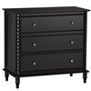 Rowan Valley Linden 3 Drawer Dresser, Black