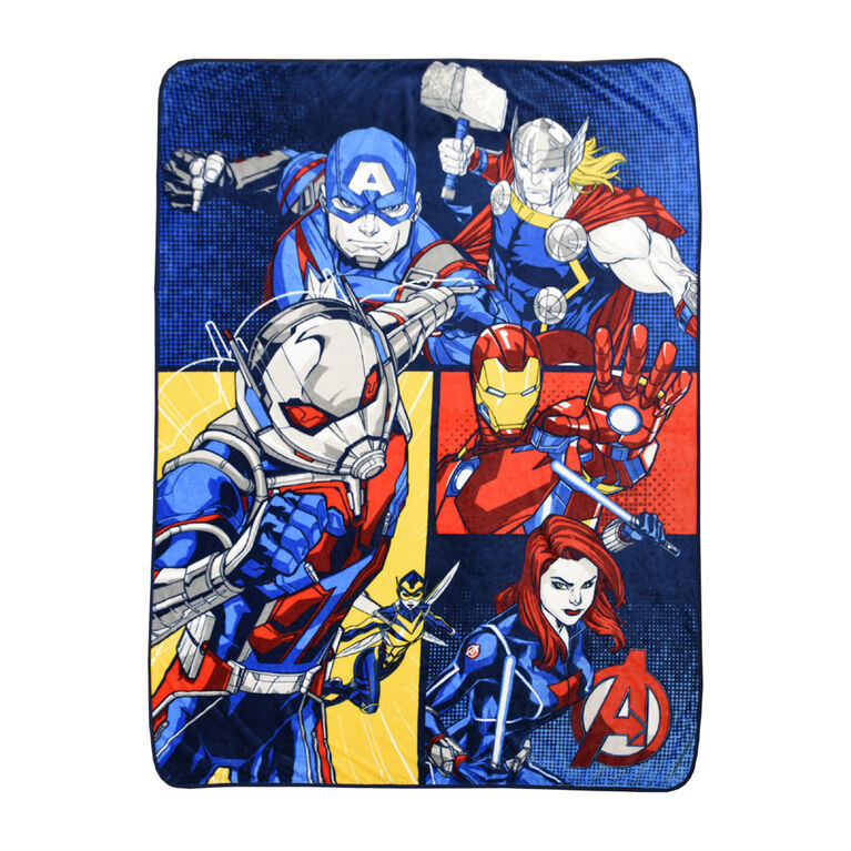 Couverture en micro-peluche Avengers