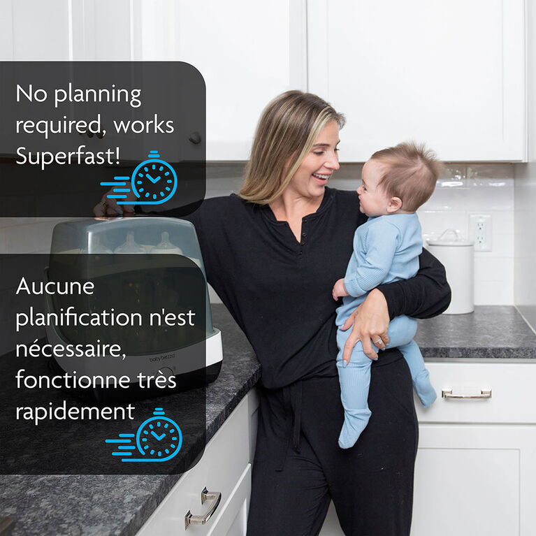 Sterilisateur secheur super-rapide de Baby Brezza