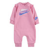 Nike Ruffle Coverall - Pink, Size 6 Months