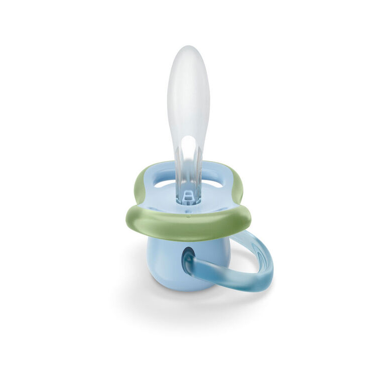 Avent Ultra Air Pacifier 0-6m green/ blue 4pk