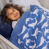 Aden + Anais Toddler-Bed Weighted Blanket - Whale Watching