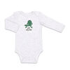 Combinaison à manches longues Koala Baby en paquets de 4, modèle Camouflage de dinosaure, 0-3 Mois