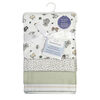 Lot de 4 couvertures en flanelle pour bébé Koala Woodland