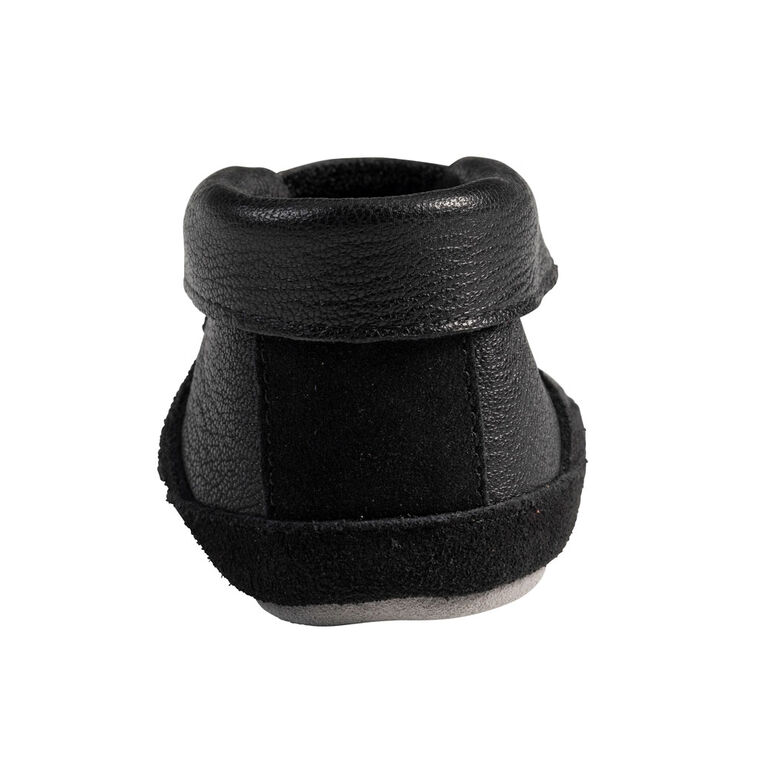 Robeez - First Kicks Grayson Black 3-6M