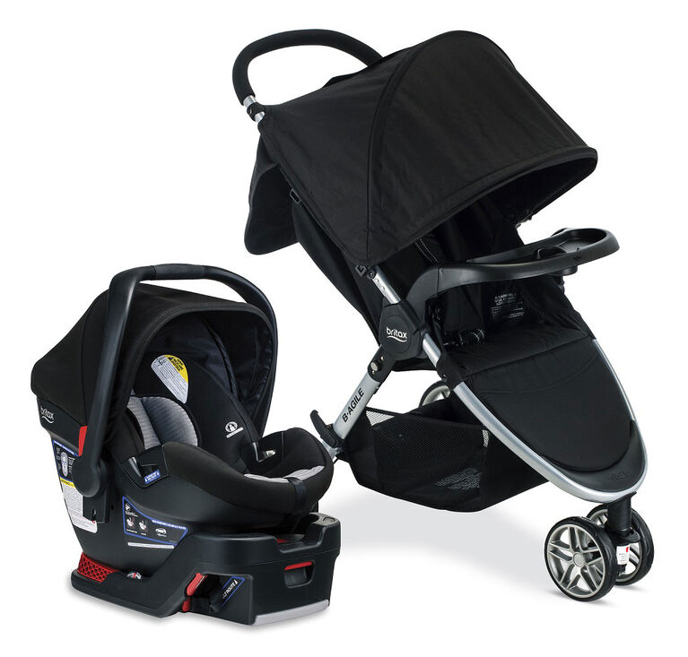 Britax B Agile Safe 35 Travel System Dual Comfort Collection R Exclusive Babies Us Canada - Britax Car Seat And Stroller Travel System