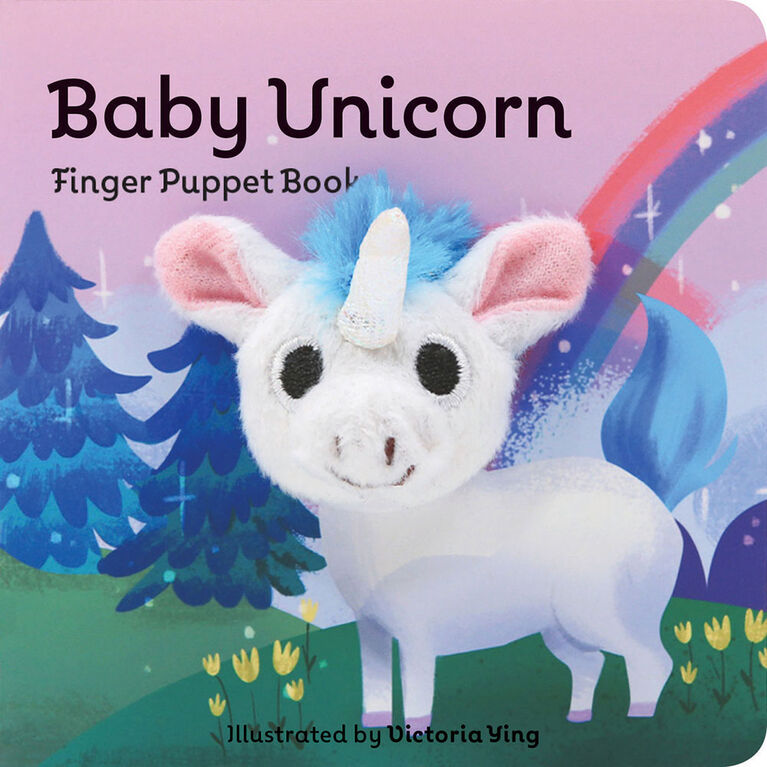 Baby Licorne: Livre de marionnettes à doigts