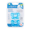 Dr. Brown's Silicone One-Piece Pacifier, 0 Months+ - Blue