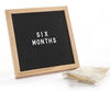 Letterboard Kit Letters Pouch and Scissors