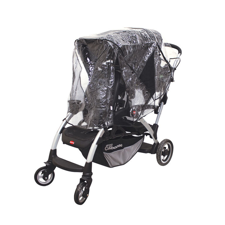 Housse impermeable de luxe pour poussette tandem Nuby.