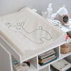 Done By Deer - Changing Pad Easy Wipe - Lalee Sand