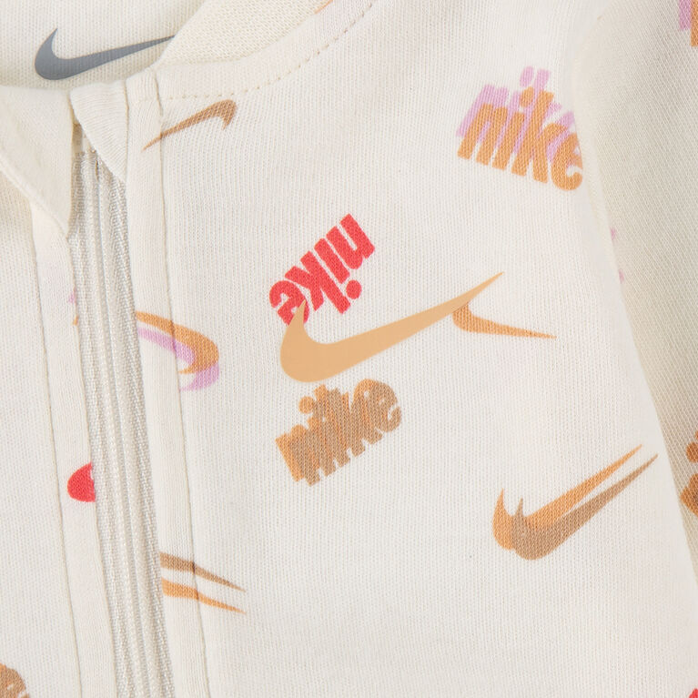 Nike Footed Coverall - Ivory
