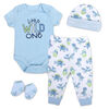 Baby Essentials Little Wild One - 4-Piece Layette Set