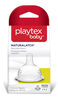 Tétines en silicone de Playtex Baby - Débit rapide - Paquet de 2