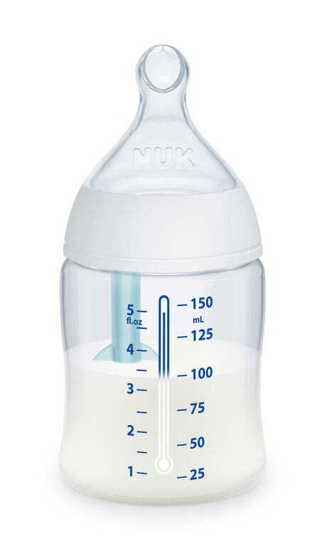 Coffret cadeau pour nourrisson Smooth Flow Pro de NUK avec biberon anticolique et sucette, 14PC
