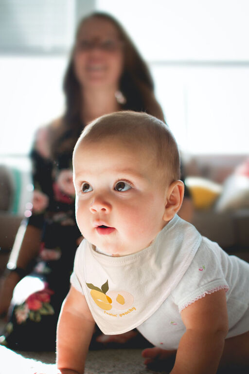 Dribblebib Bandana Bib 2Pack Peach 6M+