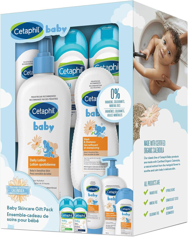 Cetaphil Baby Skin Care Gift Pack - Baby Skincare Essentials