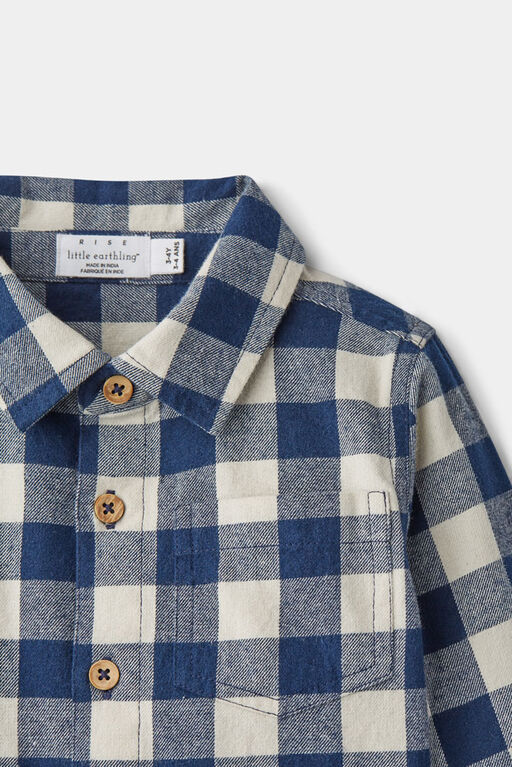 Flannel Shirt Grey 4-5Y