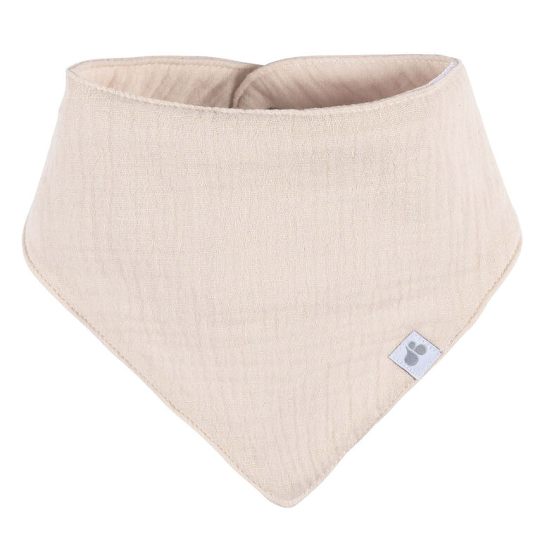 Just Born - Lot de 4 Bavoirs Bandana en Mousseline - Rose