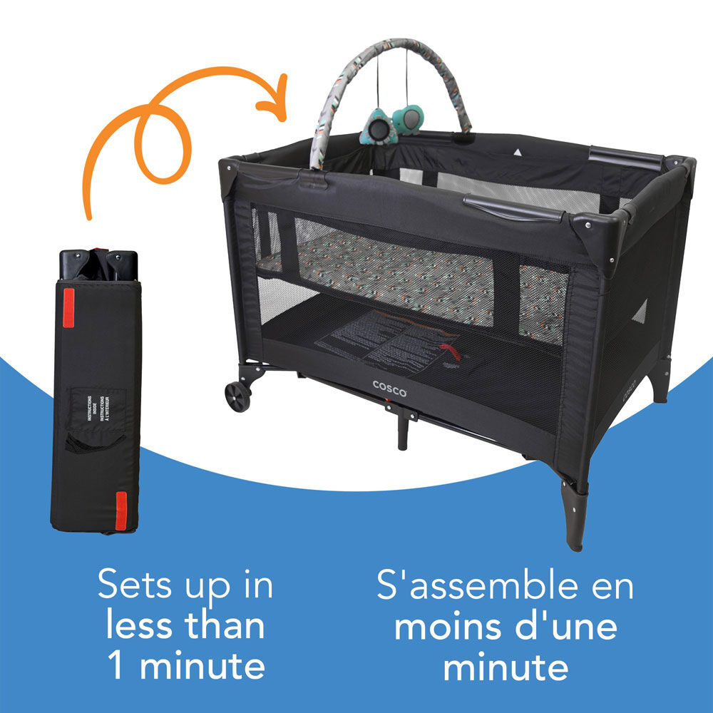 Cosco Funsport Deluxe Playard Black Arrow