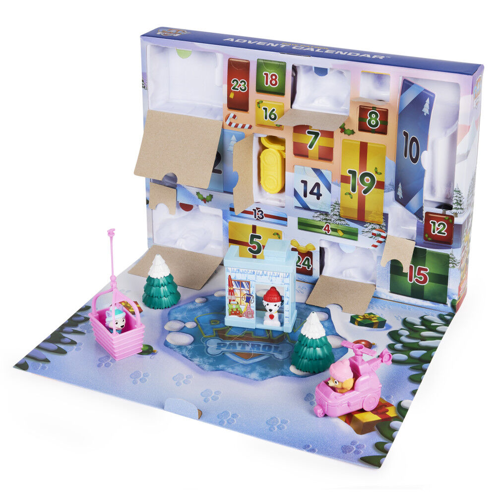 PAW Patrol 2021 Advent Calendar with 24 Exclusive Toy Figures and